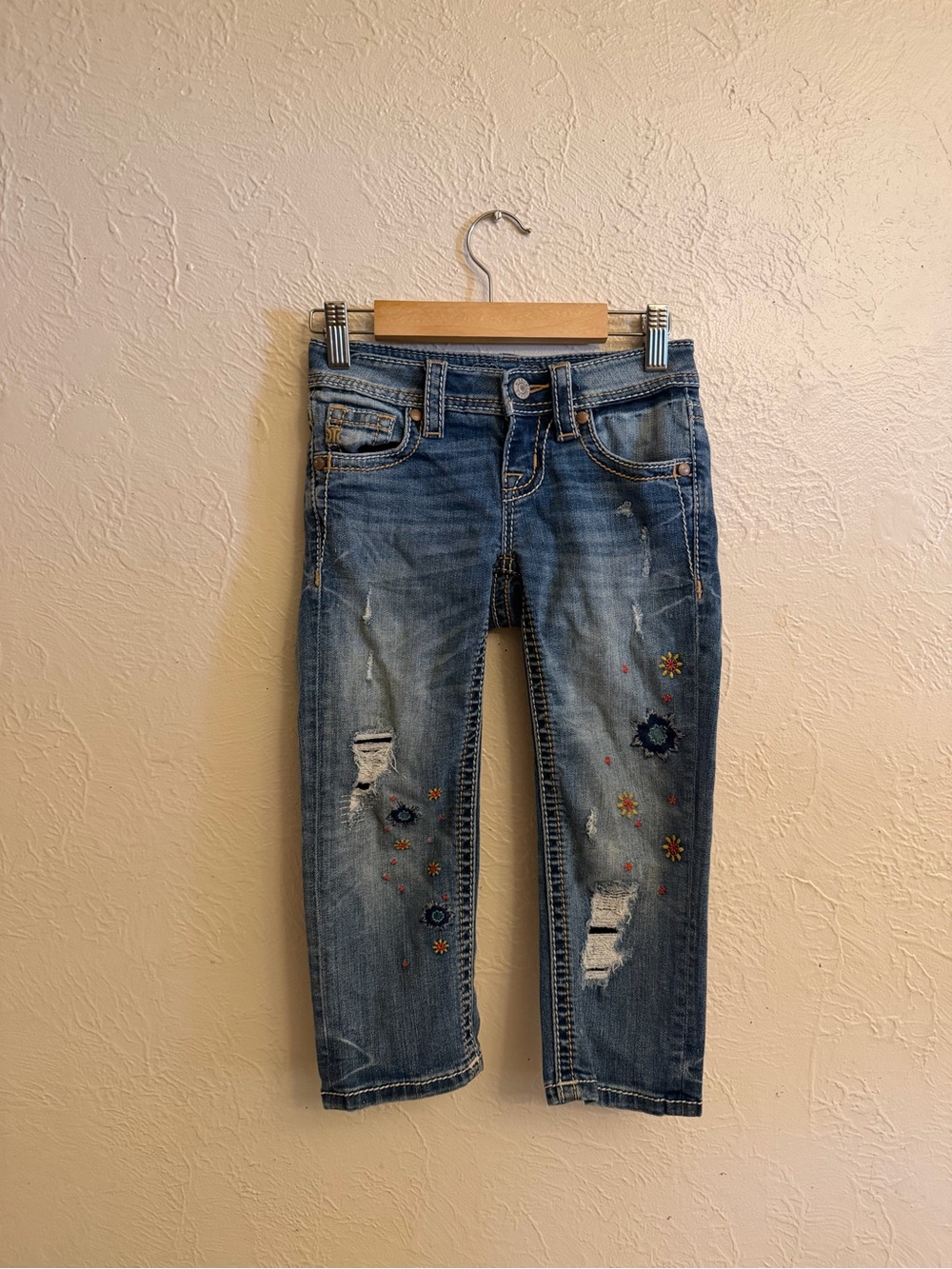 Miss Me little girls Denim Jeans (capri)
